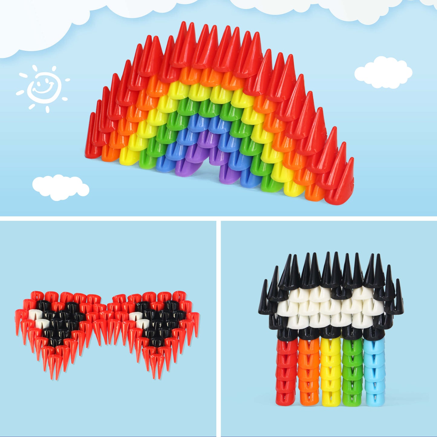 TRICOFUN™ Tube the rainbow building kit -1005-New Arrival Pre - sale