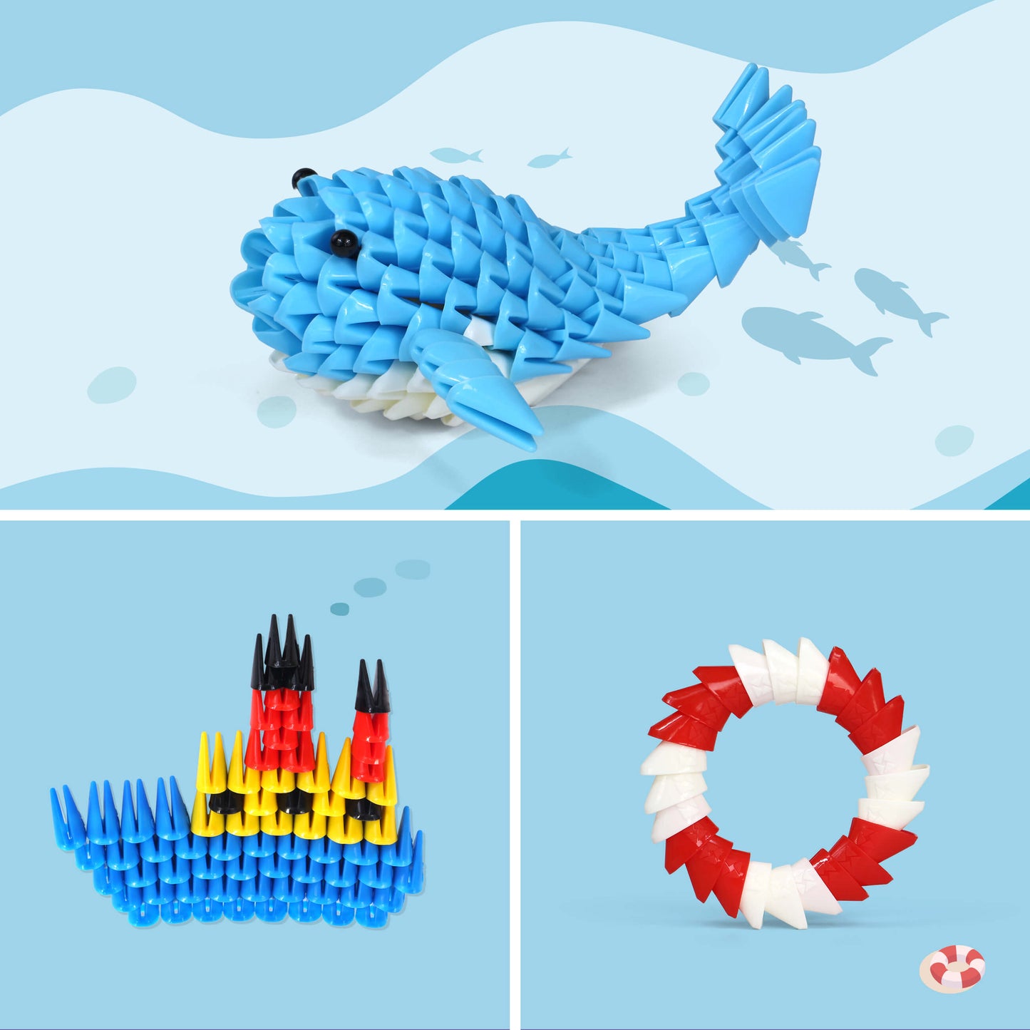 TRICOFUN™ Tube the whale building kit -1002-New Arrival Pre - sale