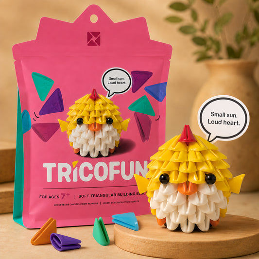 Tricofun® Sunny Chick Soft Building Kit