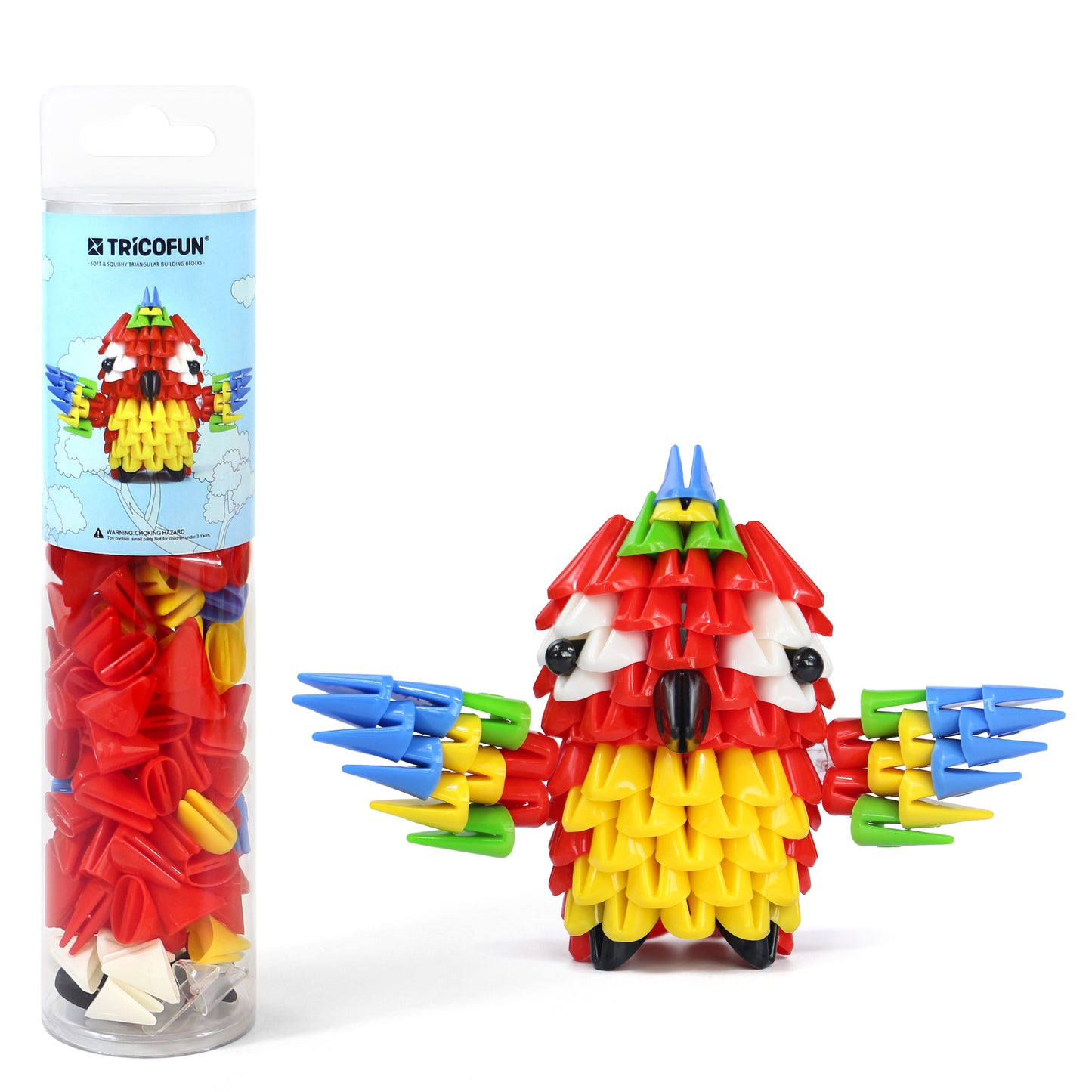 TRICOFUN™ Animals the mini parrot building kit -1010