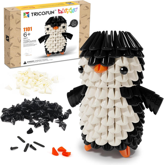 TRICOFUN™ Animals Pengo the penguin building kit -1101