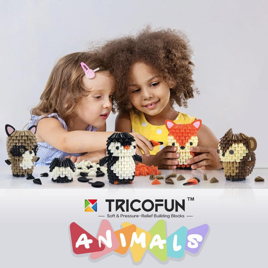 Tricofun® Animals Bramble the bear building kit -1109