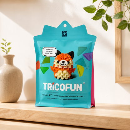 Tricofun® Pepper Fox Soft Triangle Companion Kit — Pre-order