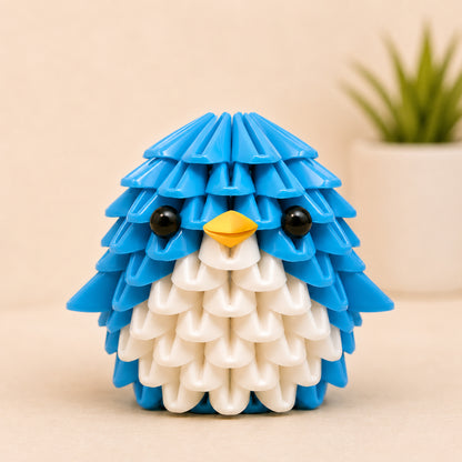 Tricofun® Pip the Blue Penguin Soft Triangle Building Kit — Pre-order