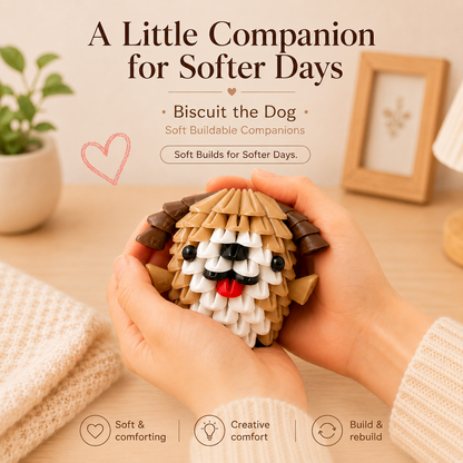 Tricofun® Biscuit Puppy Soft Building Kit
