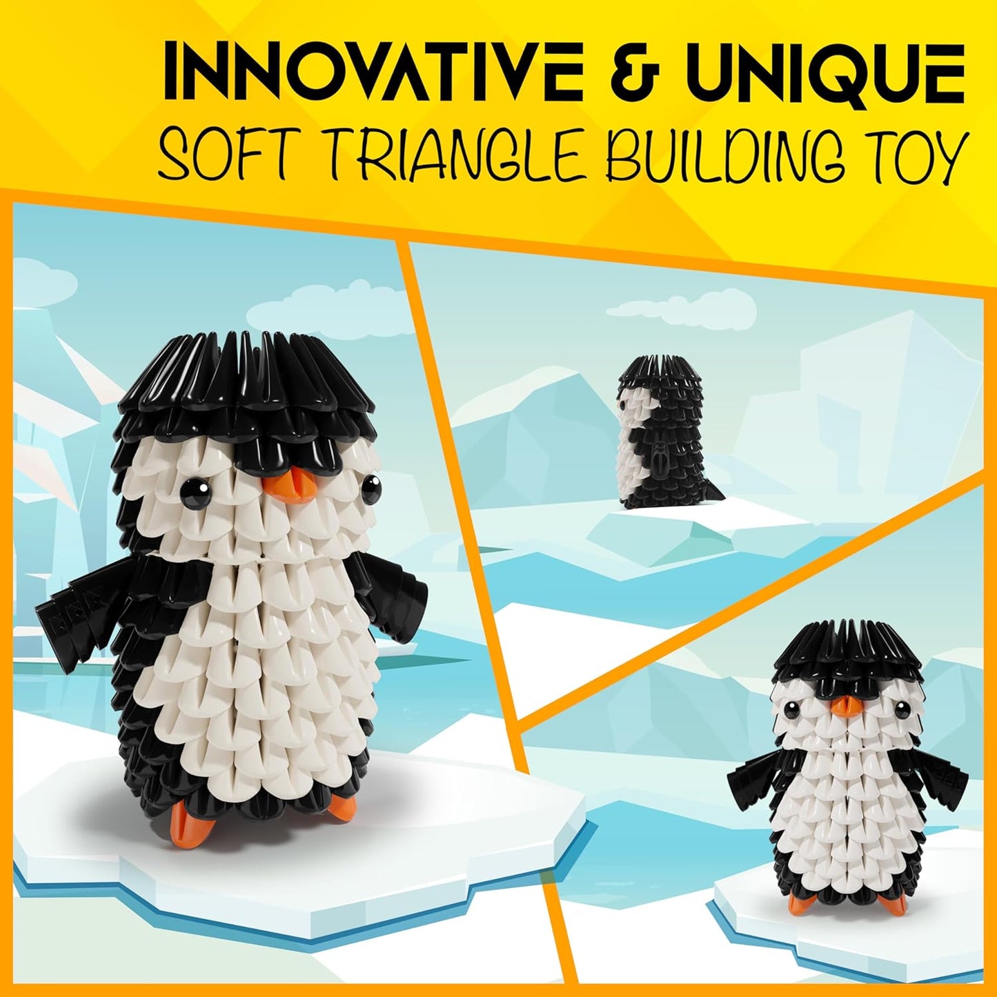 TRICOFUN™ Animals Pengo the penguin building kit -1101