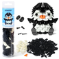 Tricofun Mini — Penguin 1017 | Soft Silicone Building Blocks, Ages 6+