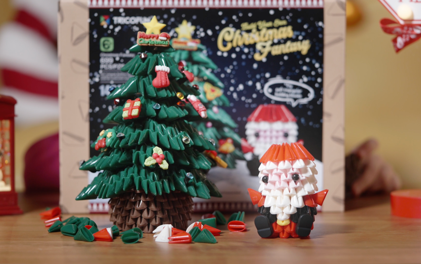 TRICOFUN™ Animals the mini santa claus building kit -1013
