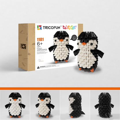 TRICOFUN™ Animals Pengo the penguin building kit -1101