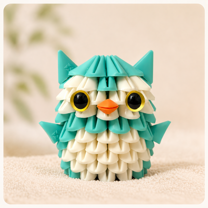 Tricofun® Sage the Owl Soft Triangle Building Kit — Pre-order
