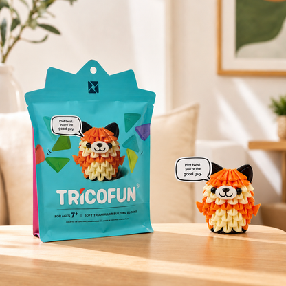Tricofun® Pepper Fox Soft Triangle Companion Kit — Pre-order