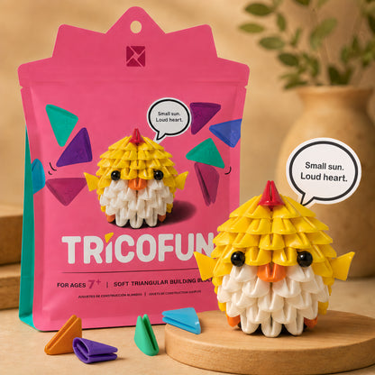 Tricofun® Sunny Chick Soft Building Kit