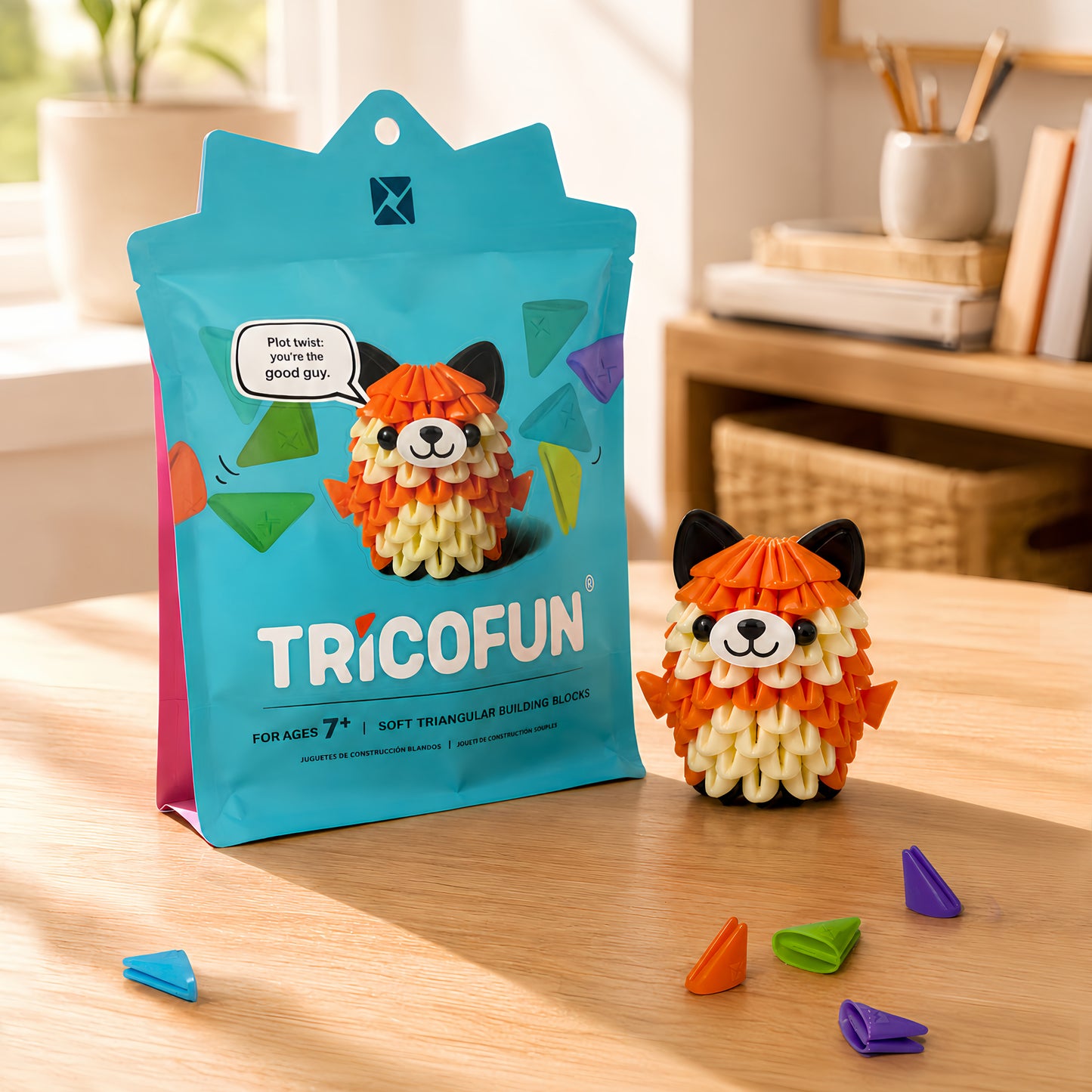 Tricofun® Pepper Fox Soft Triangle Companion Kit — Pre-order