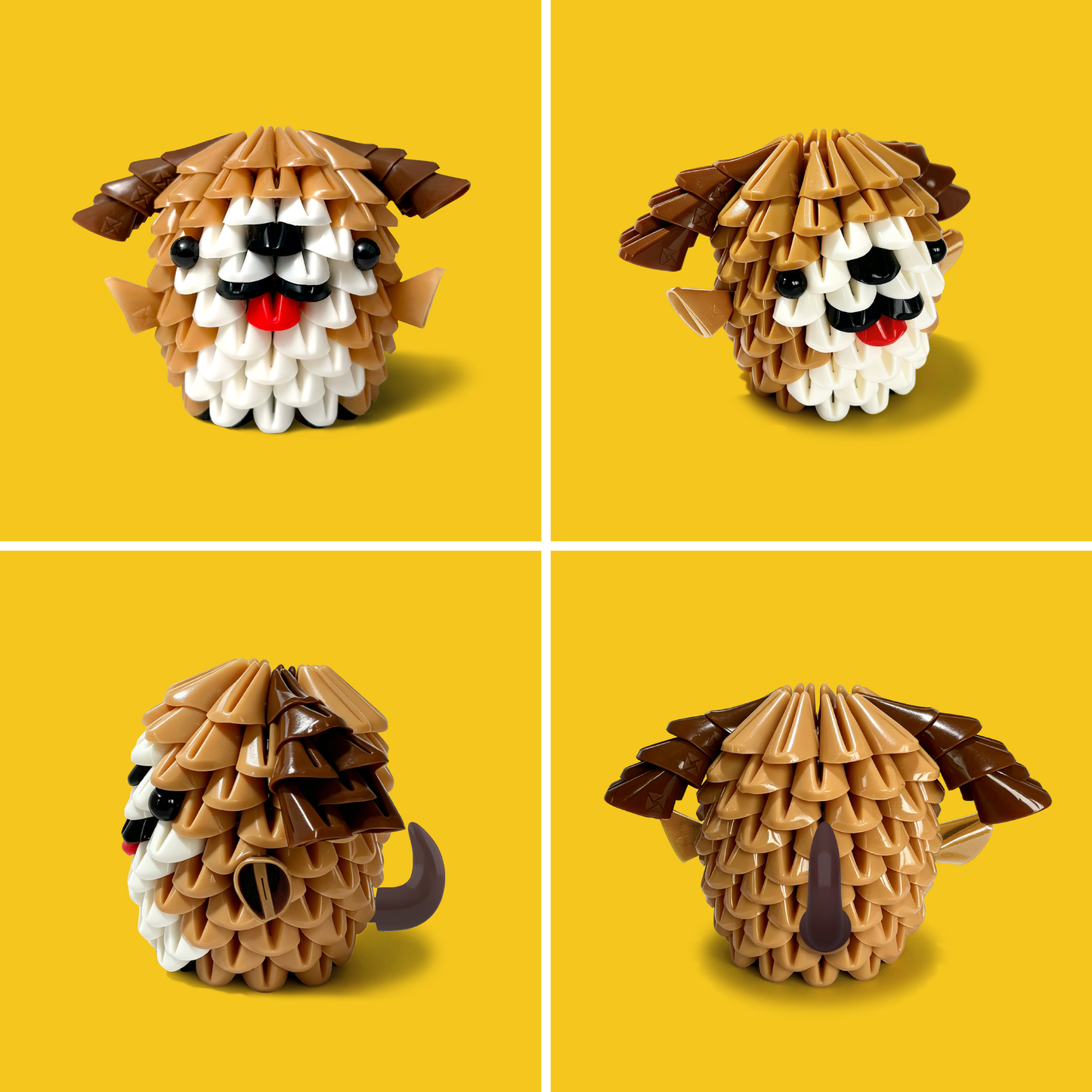 Tricofun® Biscuit Puppy Soft Triangle Building Kit — Pre-order