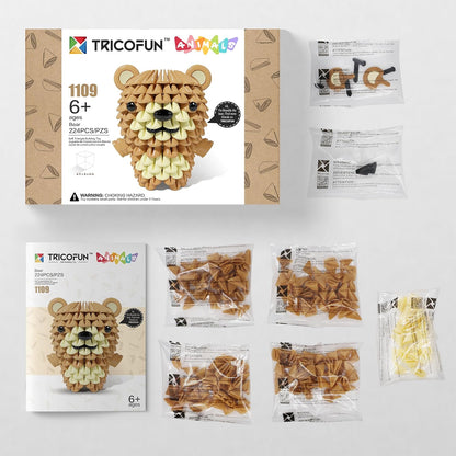 TRICOFUN Animals Bramble the bear building kit -1109