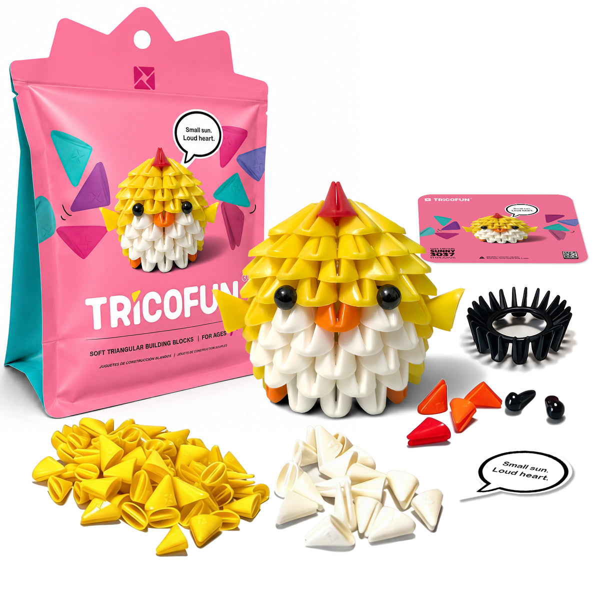 Tricofun® Sunny Chick Soft Building Kit