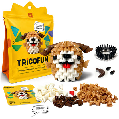 Tricofun® Biscuit Puppy Soft Building Kit