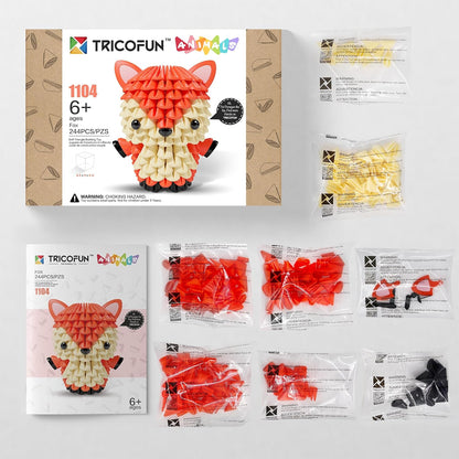 TRICOFUN™ Animals Finnegan the FOX building kit -1104