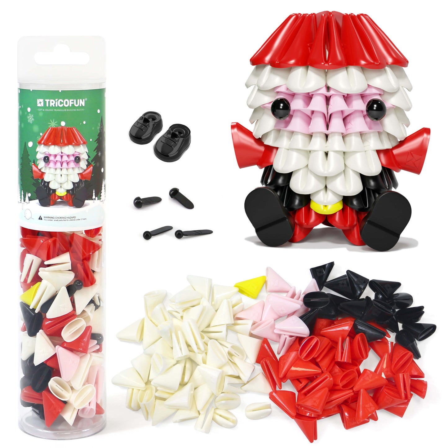 TRICOFUN™ Animals the mini santa claus building kit -1013