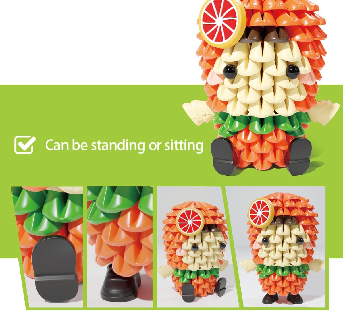 TRICOFUN™ Fruity Friends Ollie the Orange Boy - 1401