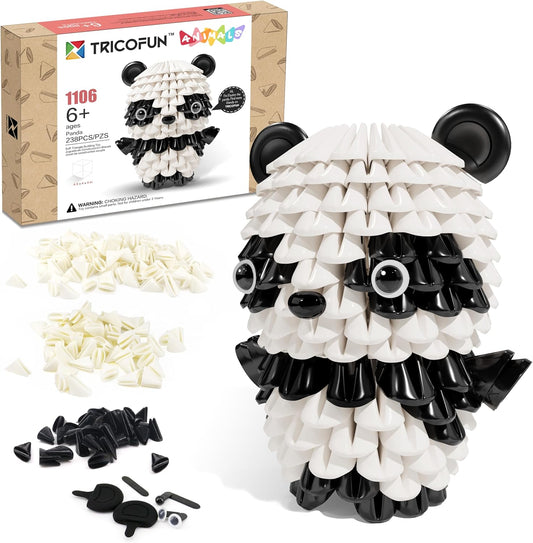 TRICOFUN™ Animals Paxton the panda building kit -1106