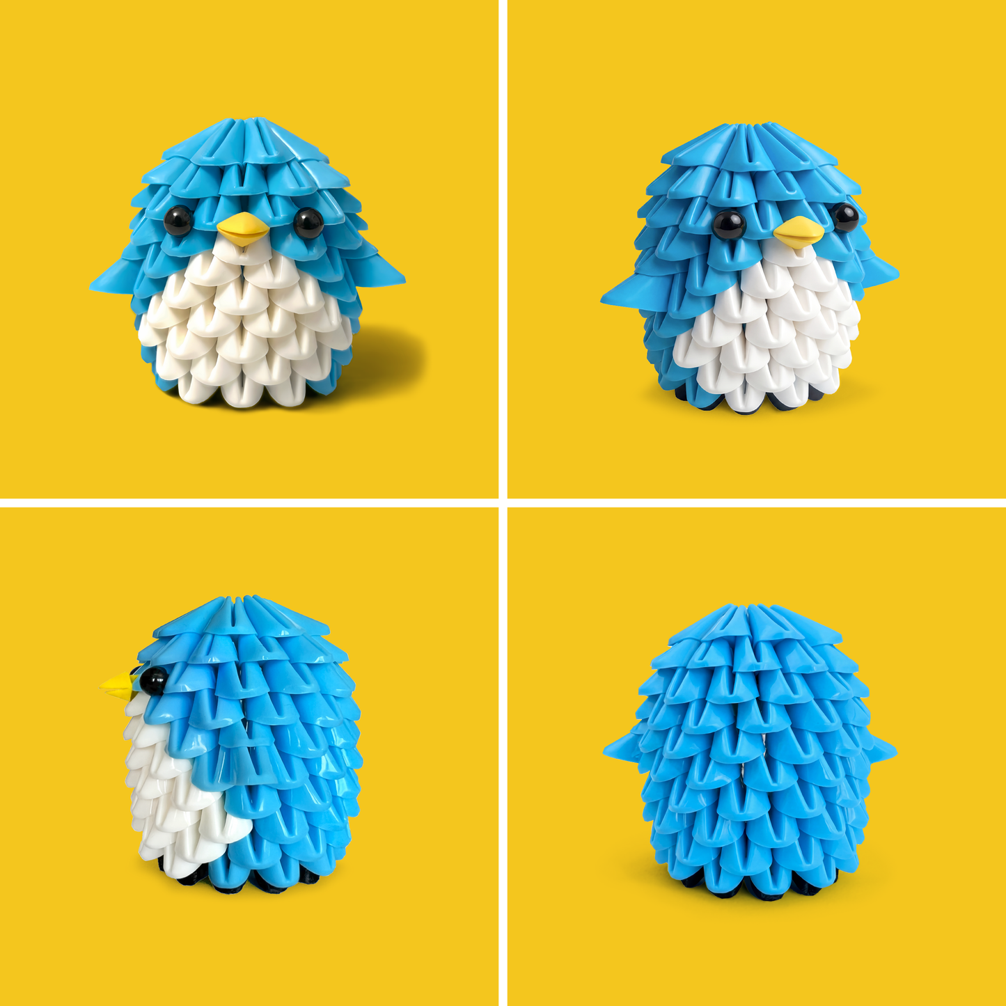 Tricofun® Pip the Blue Penguin Soft Triangle Building Kit — Pre-order