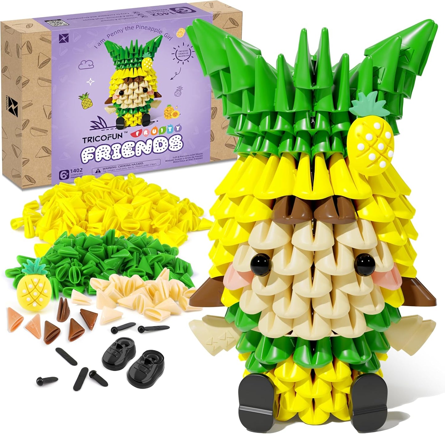 TRICOFUN™ Fruity Friends Penny the Pineapple Girl - 1402