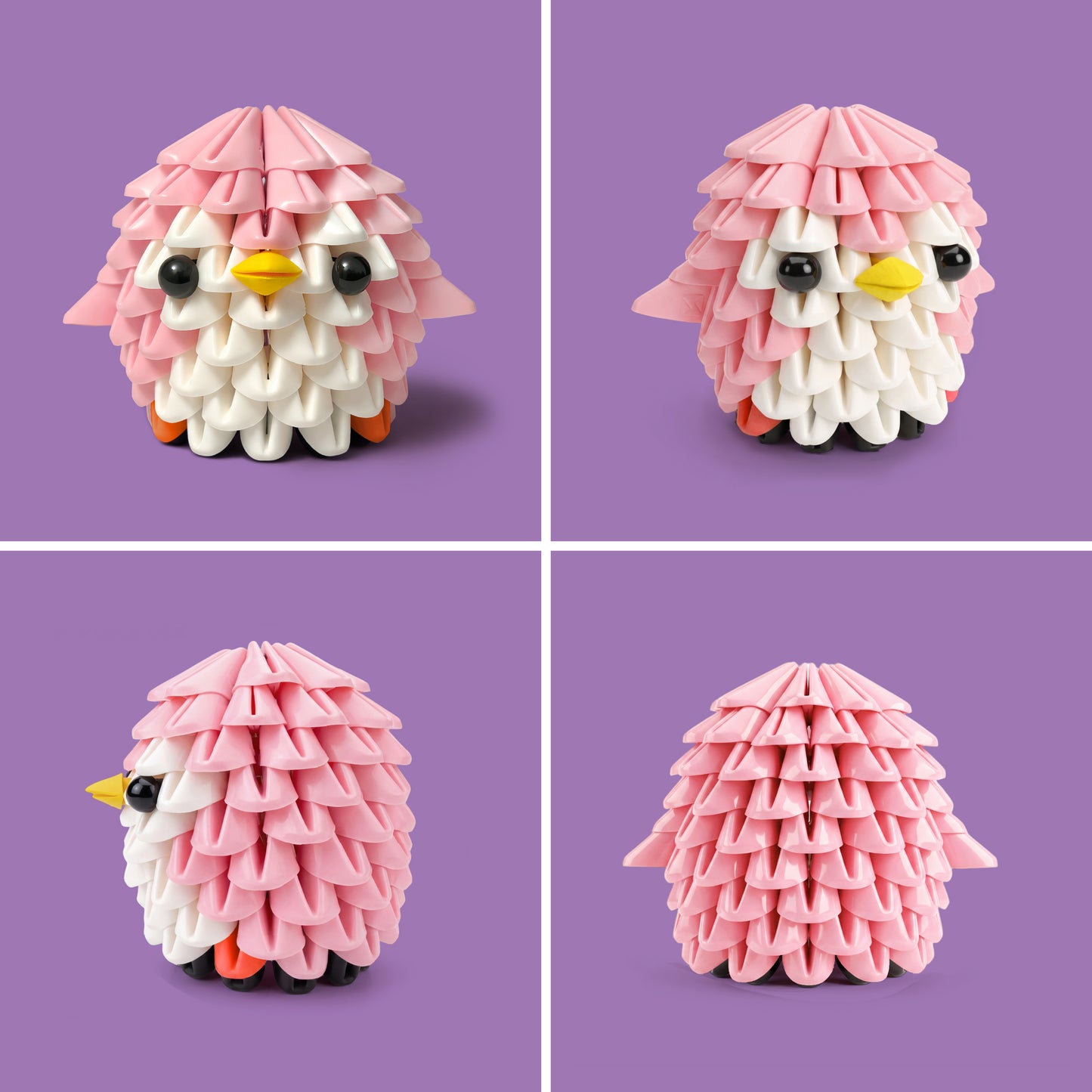 Tricofun® Wren the Pink Bird Soft Triangle Building Kit — Pre-order