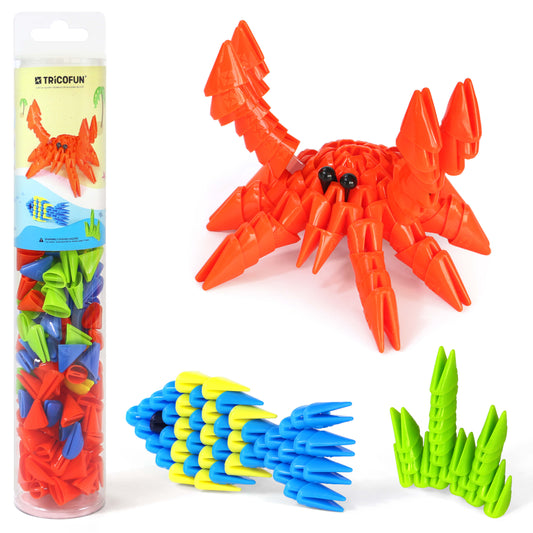 TRICOFUN™ Tube the crab building kit -1001-New Arrival Pre - sale