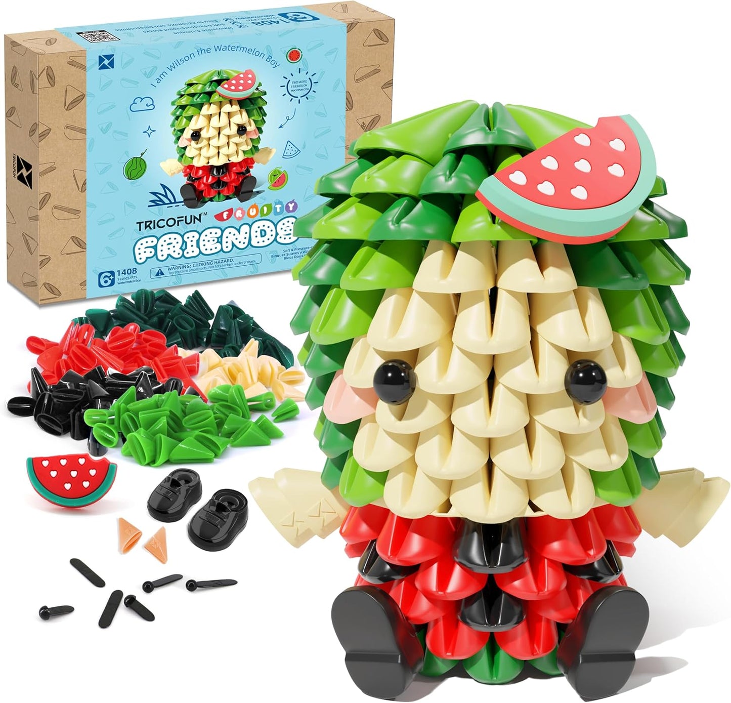 TRICOFUN™ Fruity Friends Wilson the Watermelon Boy - 1408