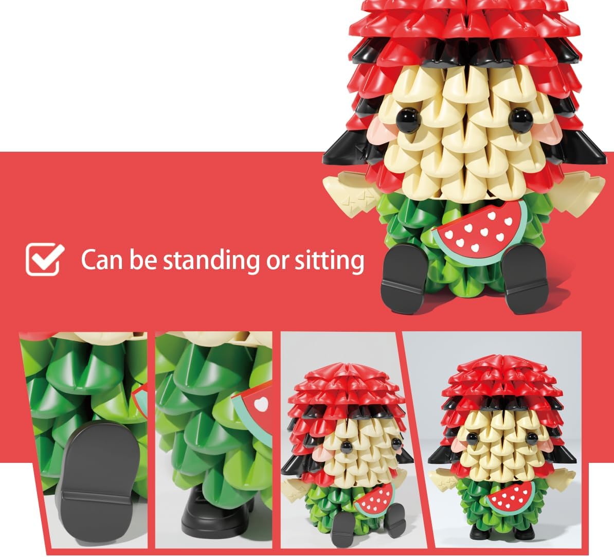 TRICOFUN™ Fruity Friends Wendy the Watermelon Girl - 1407