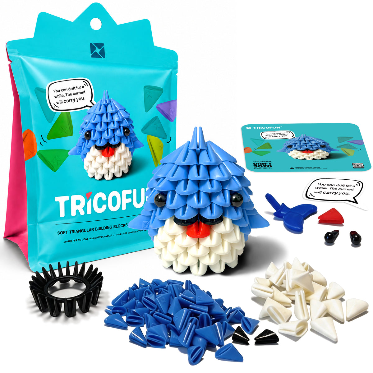 Tricofun® Drift Whale Soft Building Kit